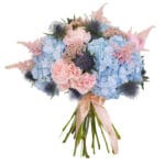 Blue and Pink Blossom