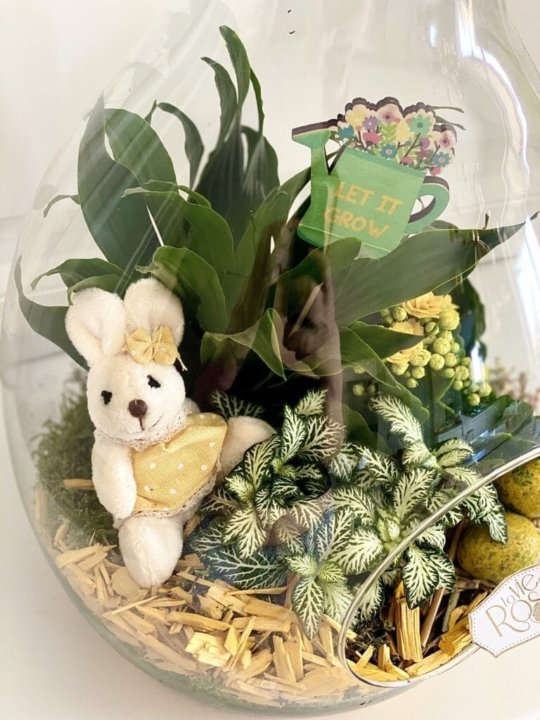Easter Flower Arrangement with Natural Plants - Image 2