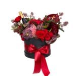 Red Flowers and Prosecco